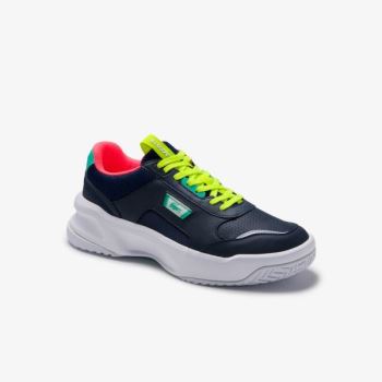 Lacoste Ace Lift Leather Sneakers Pánské - Tenisky Tmavě Blankyt / Tyrkysové | CZ-zzoA7P